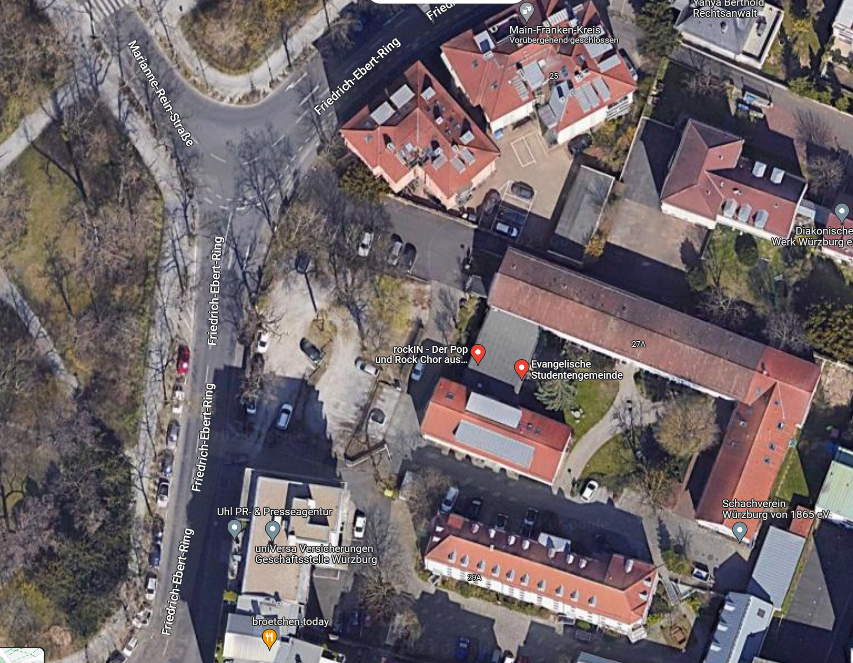 Friedrich-Ebert-Ring 27b, Würzburg Friedrich-Ebert-Ring 27b, Würzburg